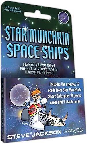 Miniatura 1 de Star Munchkin Space Ships de Steve Jackson Games, juego de mesa de estrategia