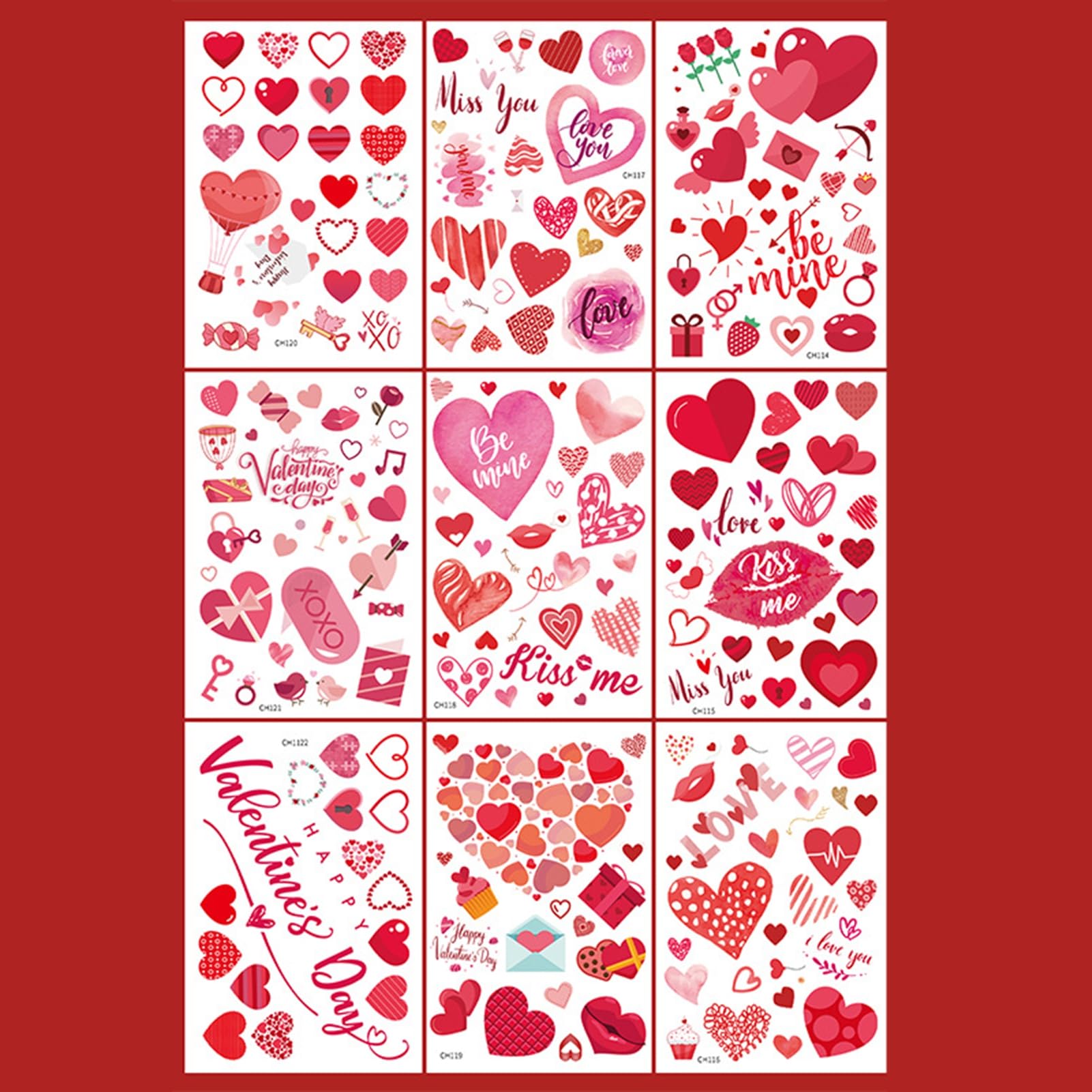 Raamstickers voor Valentijn - Cupido's met hartjes - MEDIUM 45cm breed x 30cm hoog - Herbruikbare etalage raamstickers Kopen? Stickers v.a. 0,49
