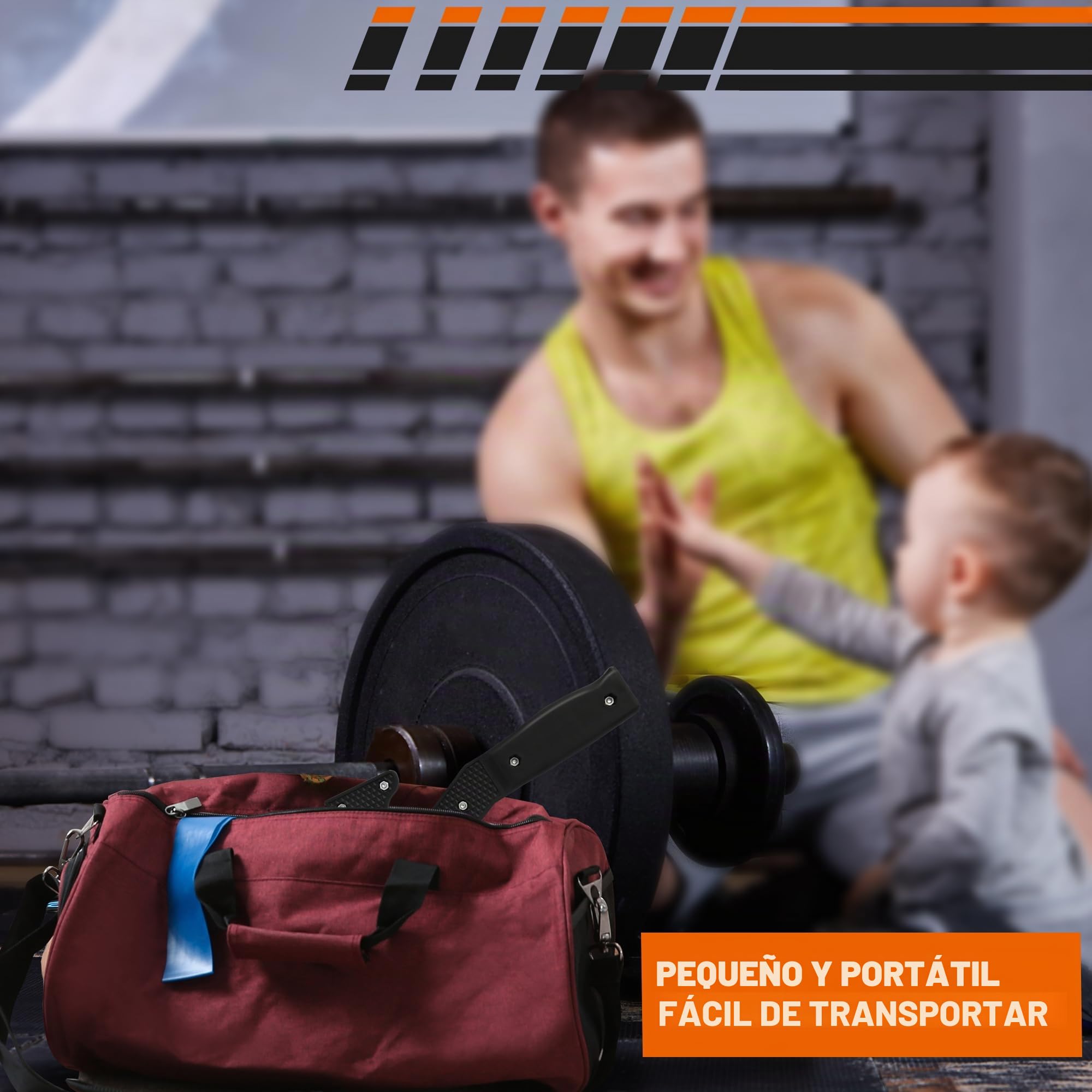 RITFIT Deadlift Jack/Barbell Jack Descargar 660LB Barbell Stand Bar con mango antideslizante y base,Perfecto para ejercicios de peso muerto y placas de barra de carga y descargas de pesas