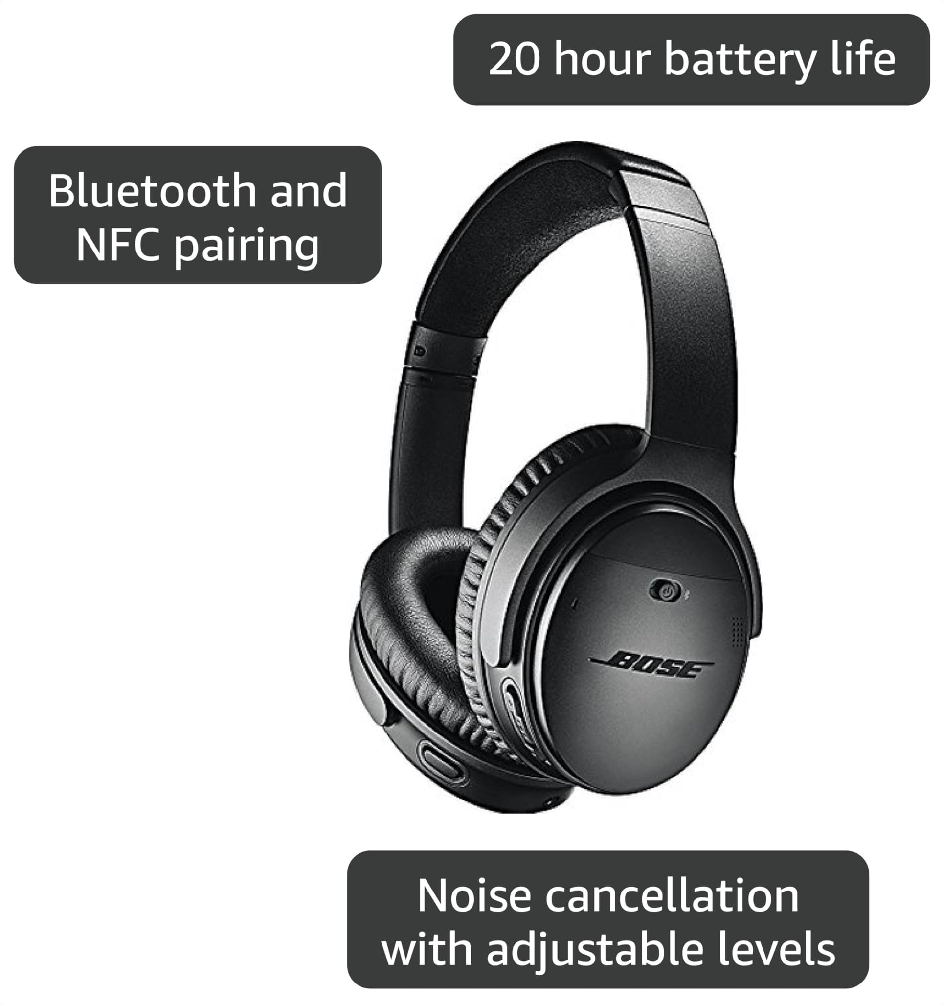 Amazon.com: Bose QuietComfort 35 (Series II) Wireless Headphones