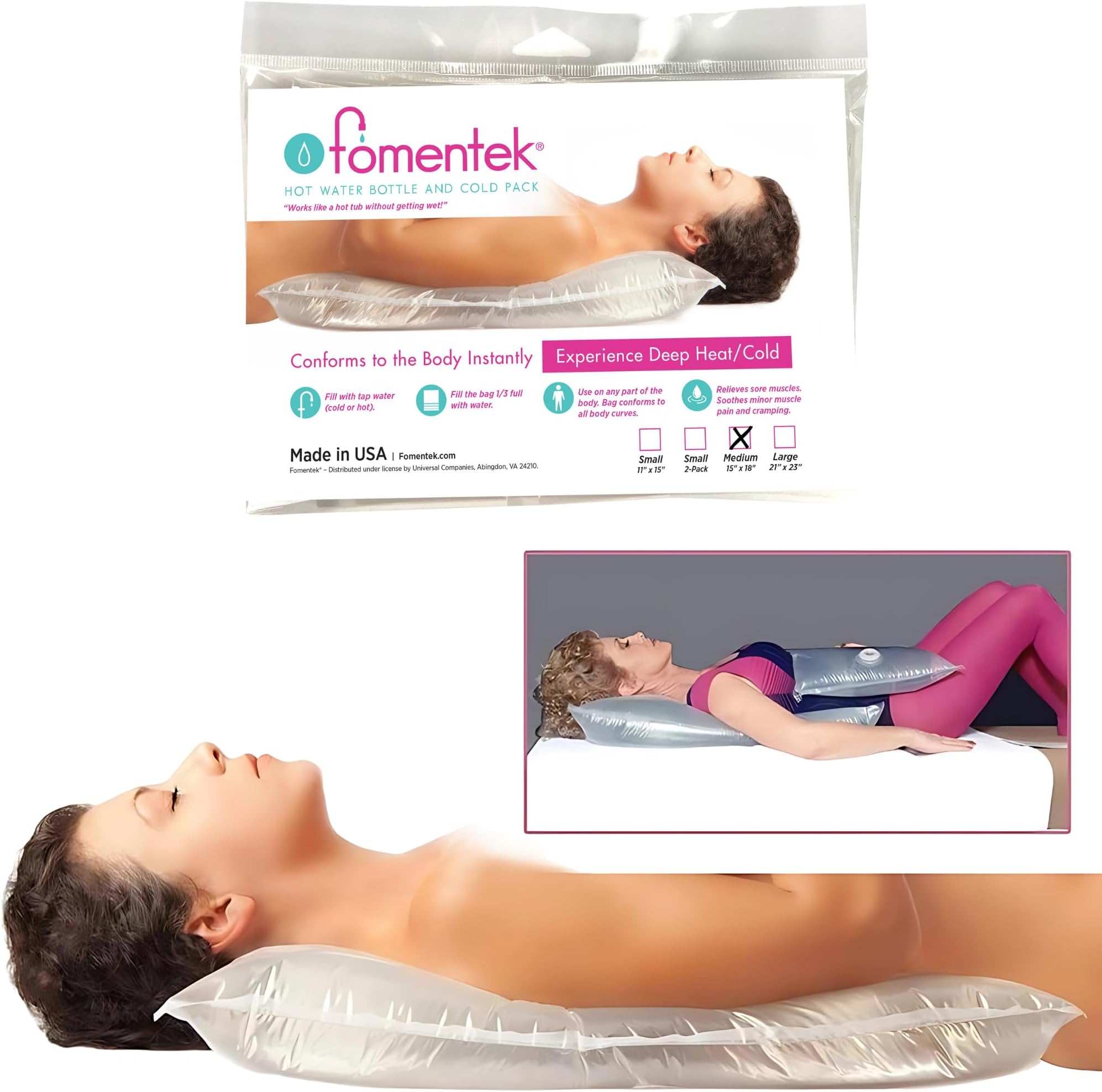 Fomentek Medium Hot / Cold Water Bag