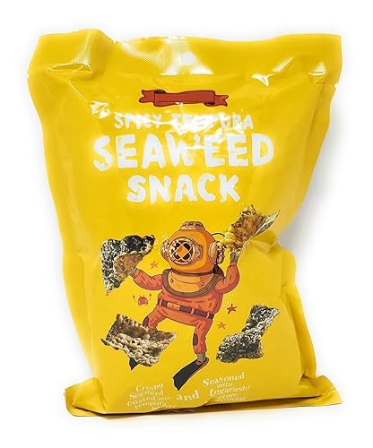 Miniatura 3 de Trader Joe's Spicy Tempura - Bocadillo de algas marinas 2.1 onzas (paquete de 3)