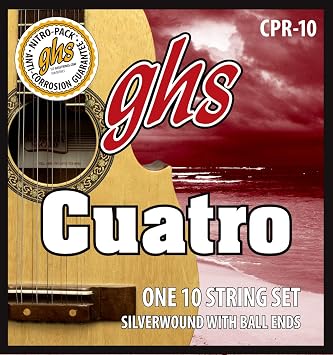 GHS Cuatro Puerto Rico 10-String Ballend 011-041 - CPR-10 SET