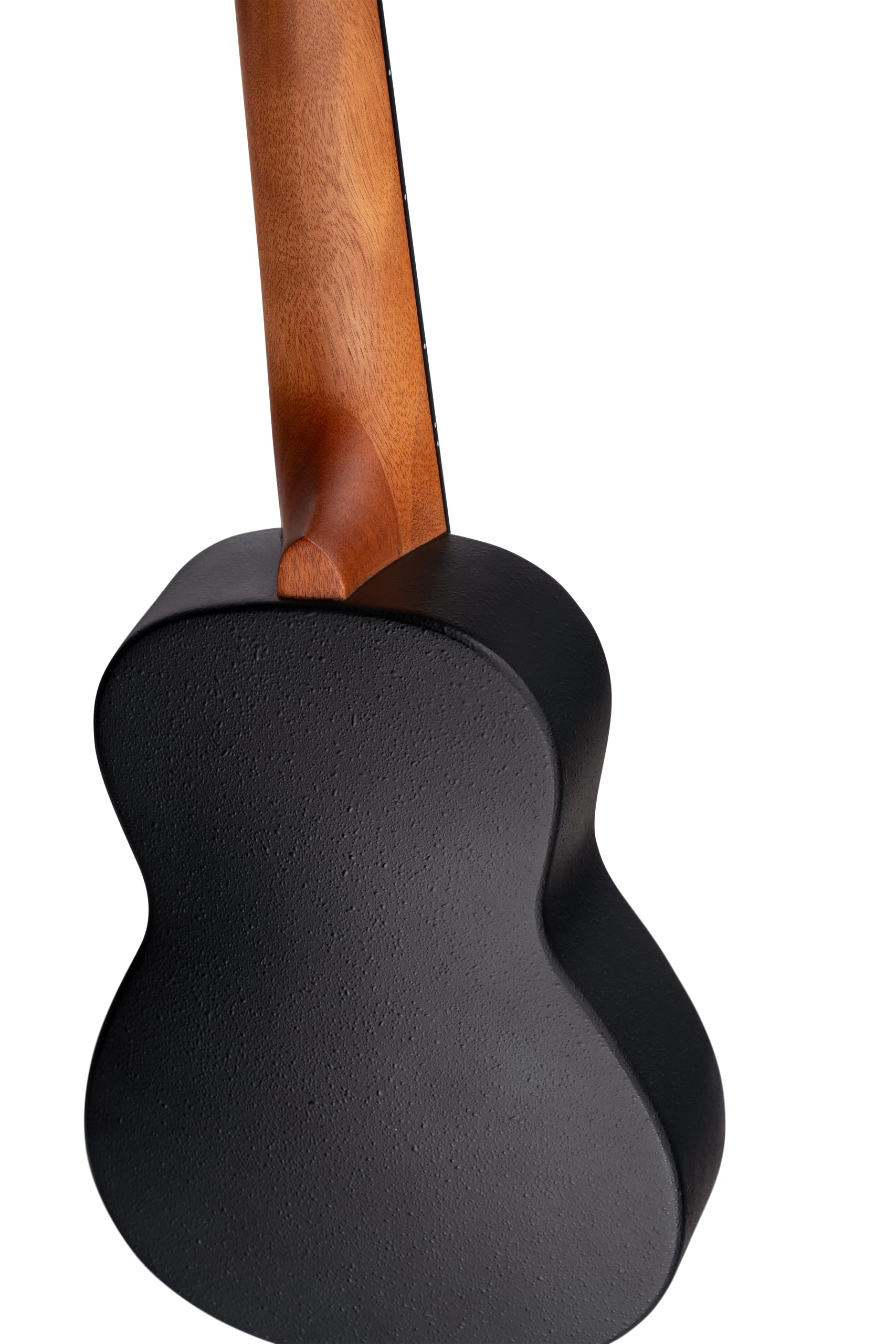 Ortega Guitars Ukelele Soprano azul - Keiki K2 - Kit de inicio incluye afinador, correa, 5 púas medianas y bolsa de dibujo - caleidoscopio azul (K2SS-BKC)