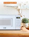 Commercial CHEF CHM770 Compteur Micro-ondes, 0.7 Pieds cubiques, blancs (CHM770W)