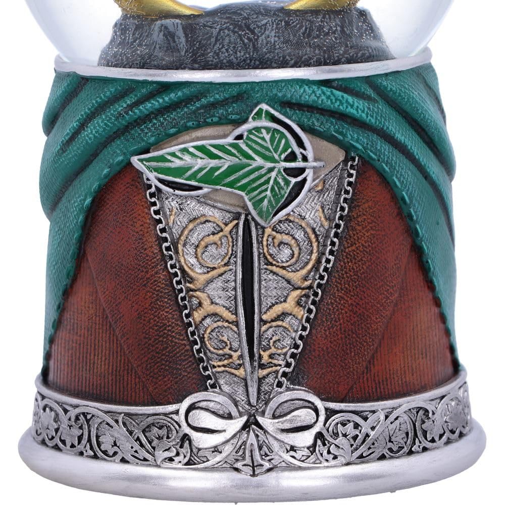Nemesis Now Globo de Nieve con Licencia Oficial Lord of The Rings Frodo, Multicolor, 17 cm