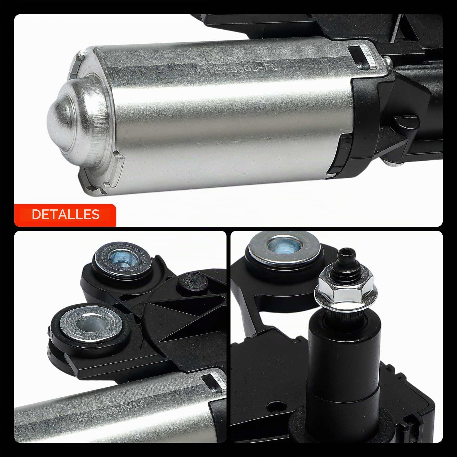 Frankberg Motor del limpiaparabrisas Compatible con A4 Avant 8K5 A3 Sportback 8PA A4 Avant 8E5 A3 8P1 A6 Avant 4F5 Replace# 8E9955711D
