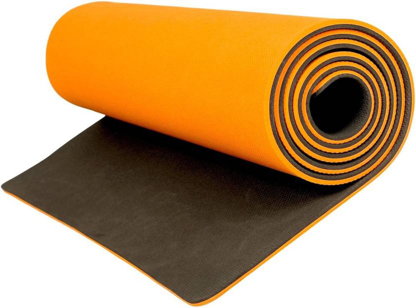 AeroliteAEROLITE-2L2C1S-ORGR-24X78X7 Yoga Mat, Orange, 6.5mm (Thick)