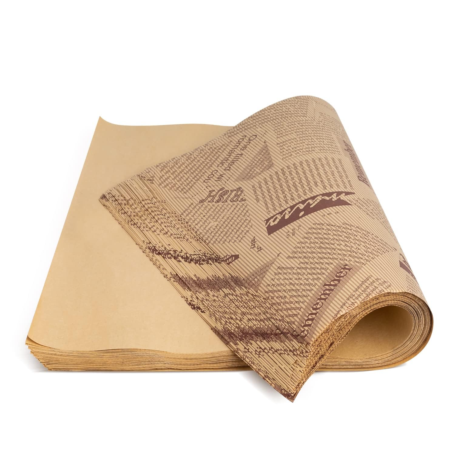 Carta oleata, 100 fogli di grandi dimensioni, 28 x 38 cm, carta da regalo usa e getta per panini, patatine fritte, hamburger, torte