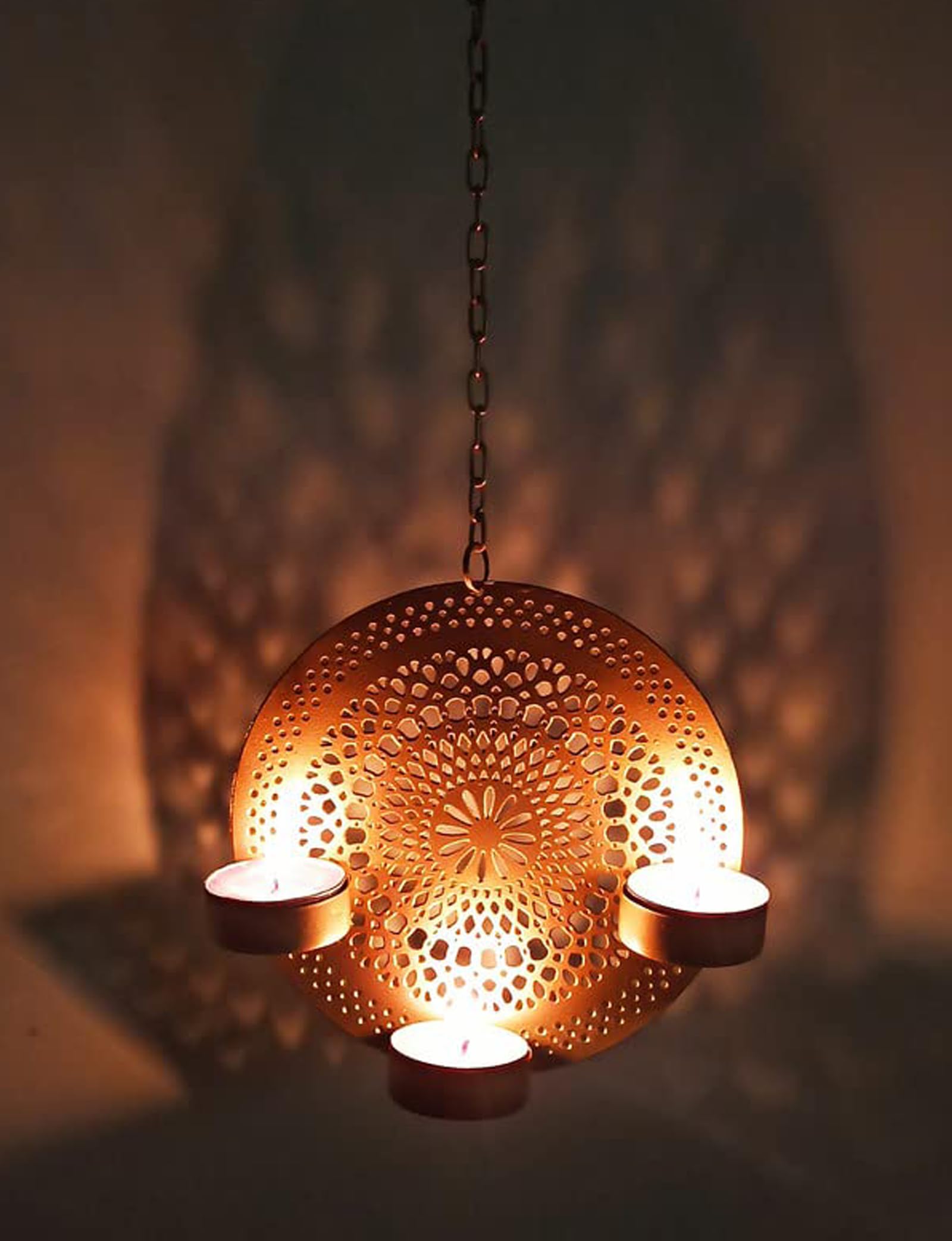Juego De 6 Piezas Candelabro De Pared De Metal Para La Decoración De Diwali Candelabros De Vela De Té Para Colgar En La Pared Para La Decoración Del Hogar