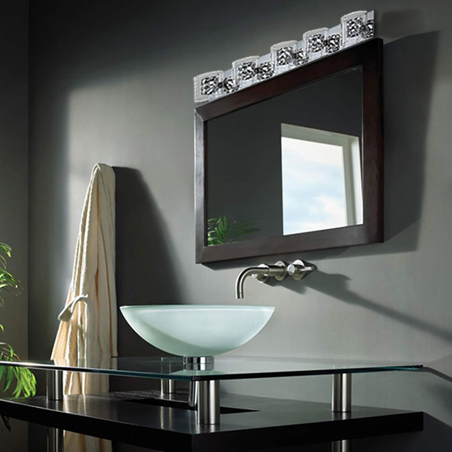 Hottest Sale Finesse Decor Sophisticated Crystal Vintage Vanity Lighting Aesthetic Modern Lighting Fixture Review Discount Finesse Decor Sophisticated Crystal Vintage Vanity Lighting Aesthetic Modern Lighting Fixture