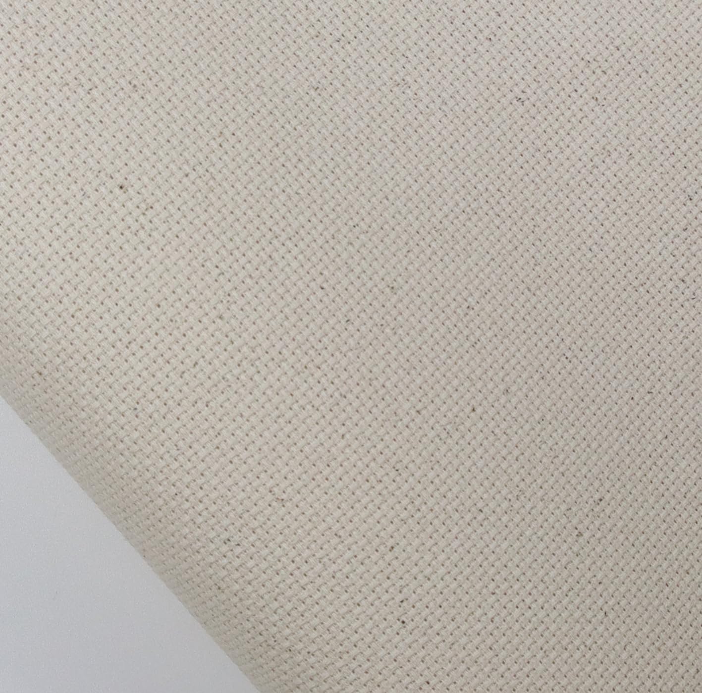 KCS 59" x 59"(150cmx150cm) Counted Cotton Aida Cloth Cross Stitch Fabric (Oatmeal, 14CT)