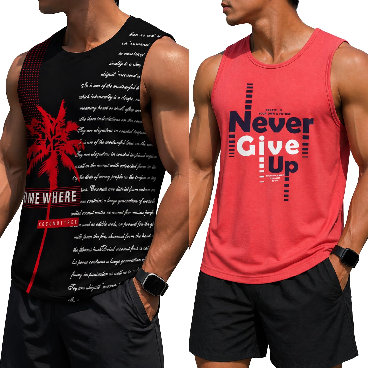 s.l. madhok Men’s Gym Vest Combo | Regular Fit Cotton Sleeveless Sando for Men's (Pack of 2)-picture-13