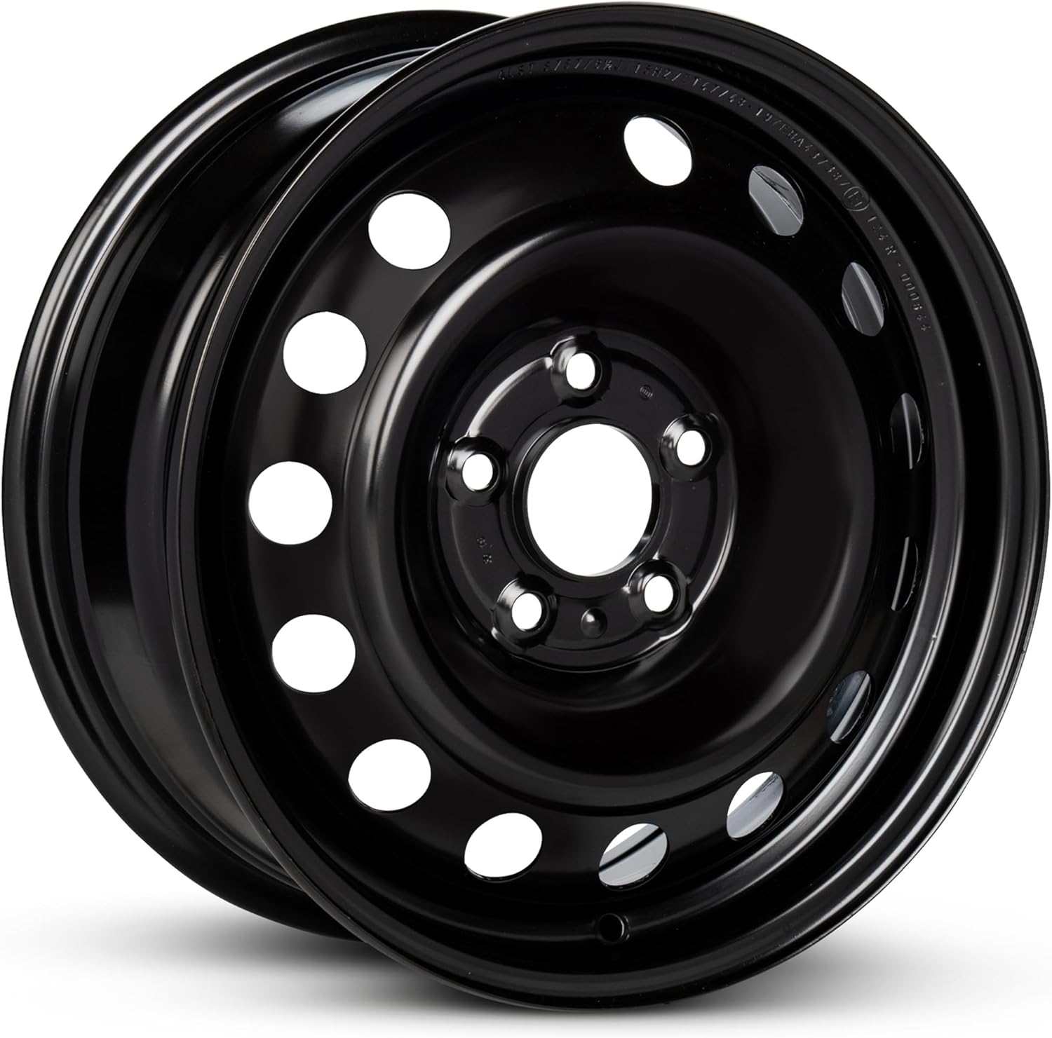 For 2014-2019 Kia Soul 16 Inch Black Painted Steel Rim - OE Direct Replacement - Road Ready Car Wheel