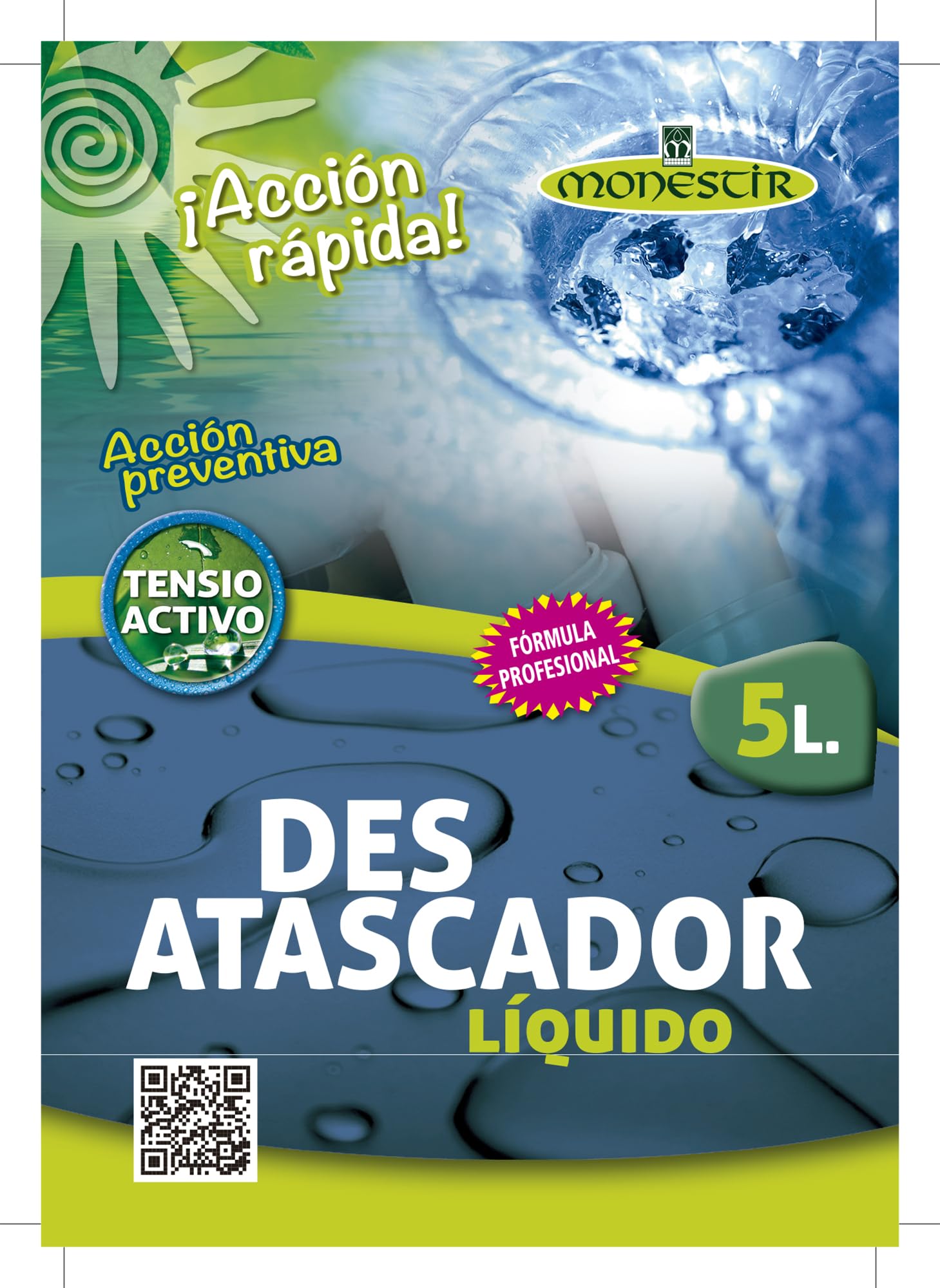 Monestir - DESATASCADOR LIQUIDO - 5 Litros