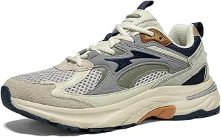 BAASPLOA Men's Gym Fashion Sneakers Athletic Workout Road Running Shoes