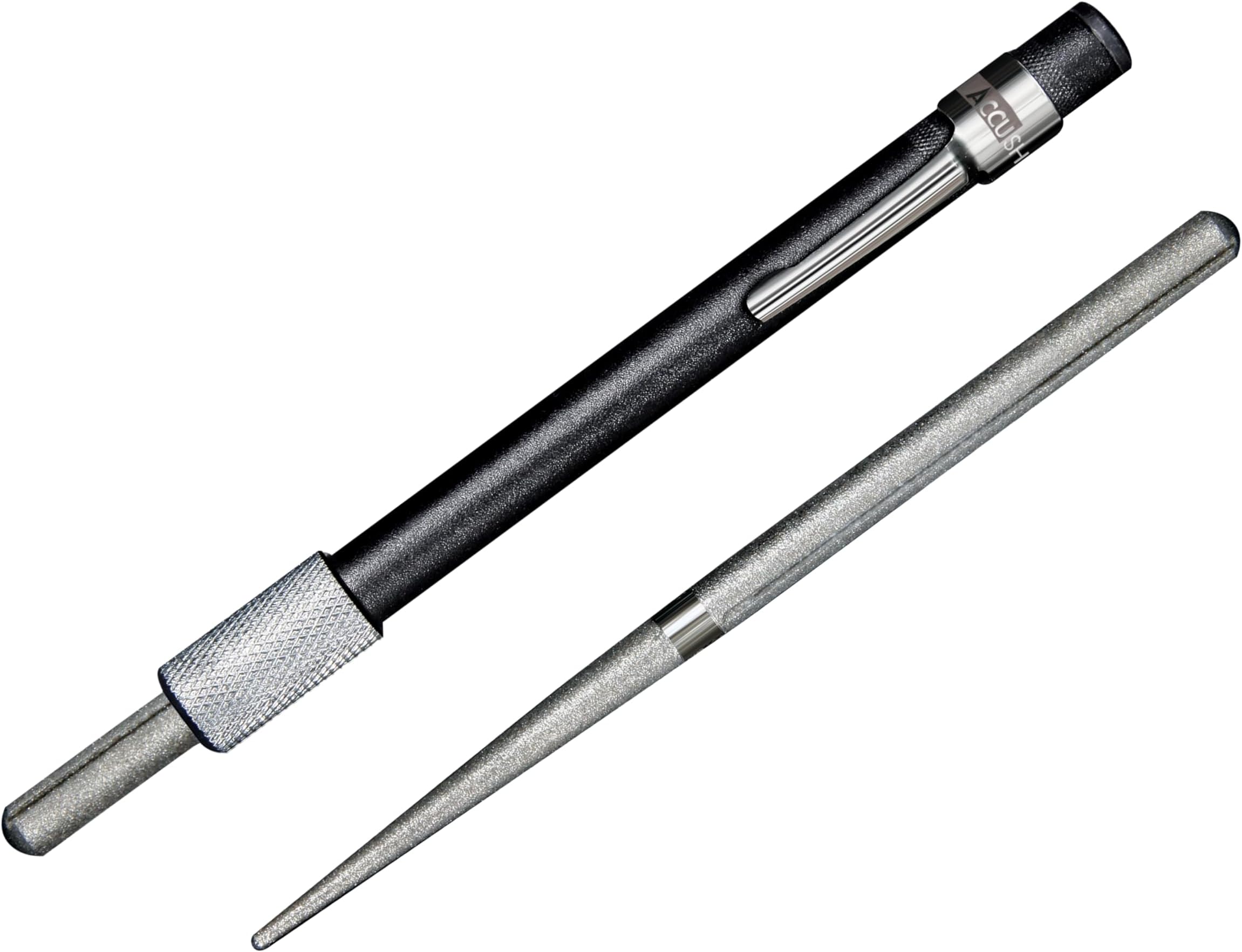 AccuSharp ACCU-030C Diamond Rod Sharpener, Black