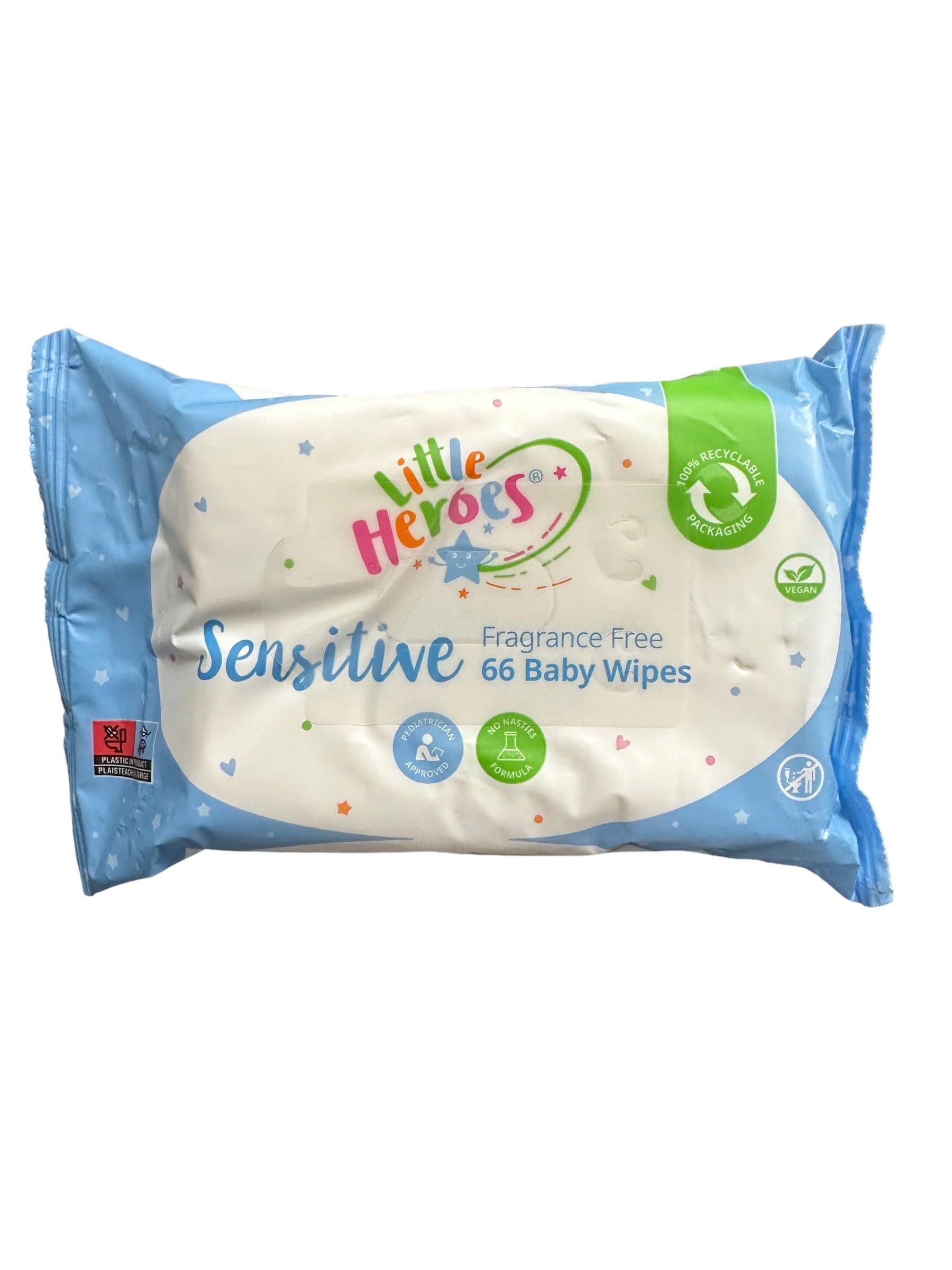 Regal Little Heroes Sensitive Baby Wipes, 1 Count, Unscented, Hypoallergenic, Baby, Wipe