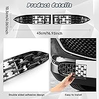 Vista 5 de Ruiya (2 unidades/juegos) CX5 - Insertos de malla para parrilla frontal Mazda CX-5 KF Accesorios ABS Material Protector de rejilla frontal Mazda CX5