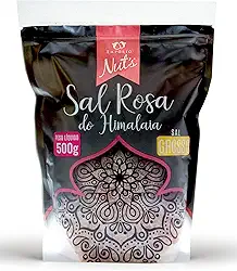 Sal Rosa do Himalaia Grosso 500g - Empório Nut's