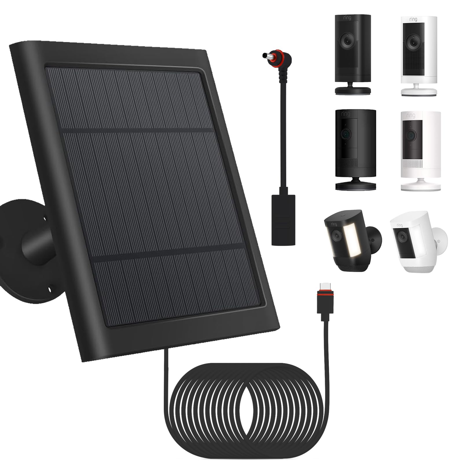 Amazon.com : 1 Pack - Solar Panel for Ring Security Camera