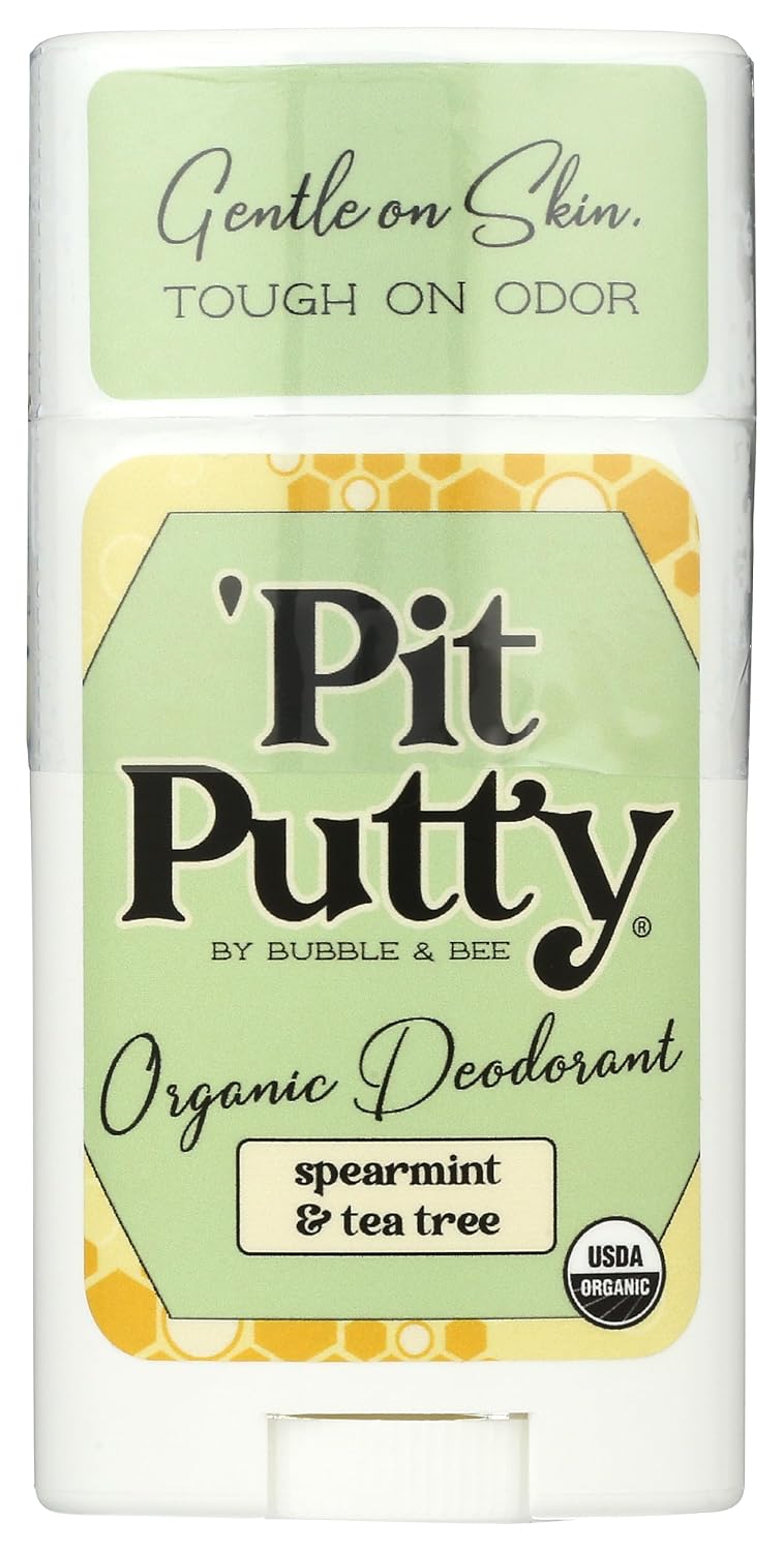 Amazon.com : BUBBLE & BEE ORGANIC Organic Spearmint & Tea Tree Pit ...