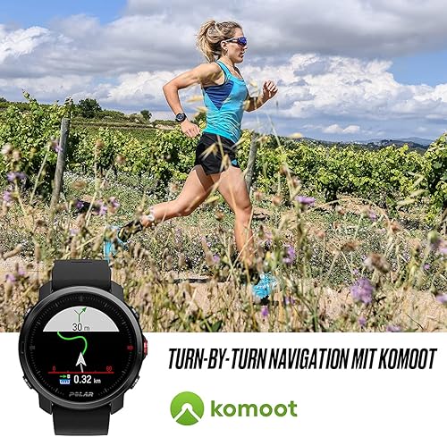 Miniatura 4 de Polar Grit X - Reloj inteligente multideportivo con GPS, batería de larga duración, frecuencia cardíaca basada en la muñeca, durabilidad de nivel