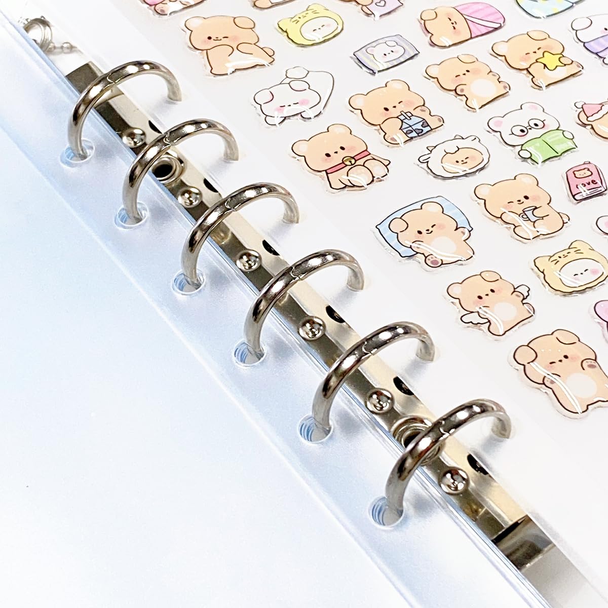 Amazon.co.jp: [大きめ] 2WAY クリアシール帳 LL [リフィル・ポケット5