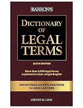 Dictionary of Legal Terms: Definitions and Explanations for Non-Lawyers