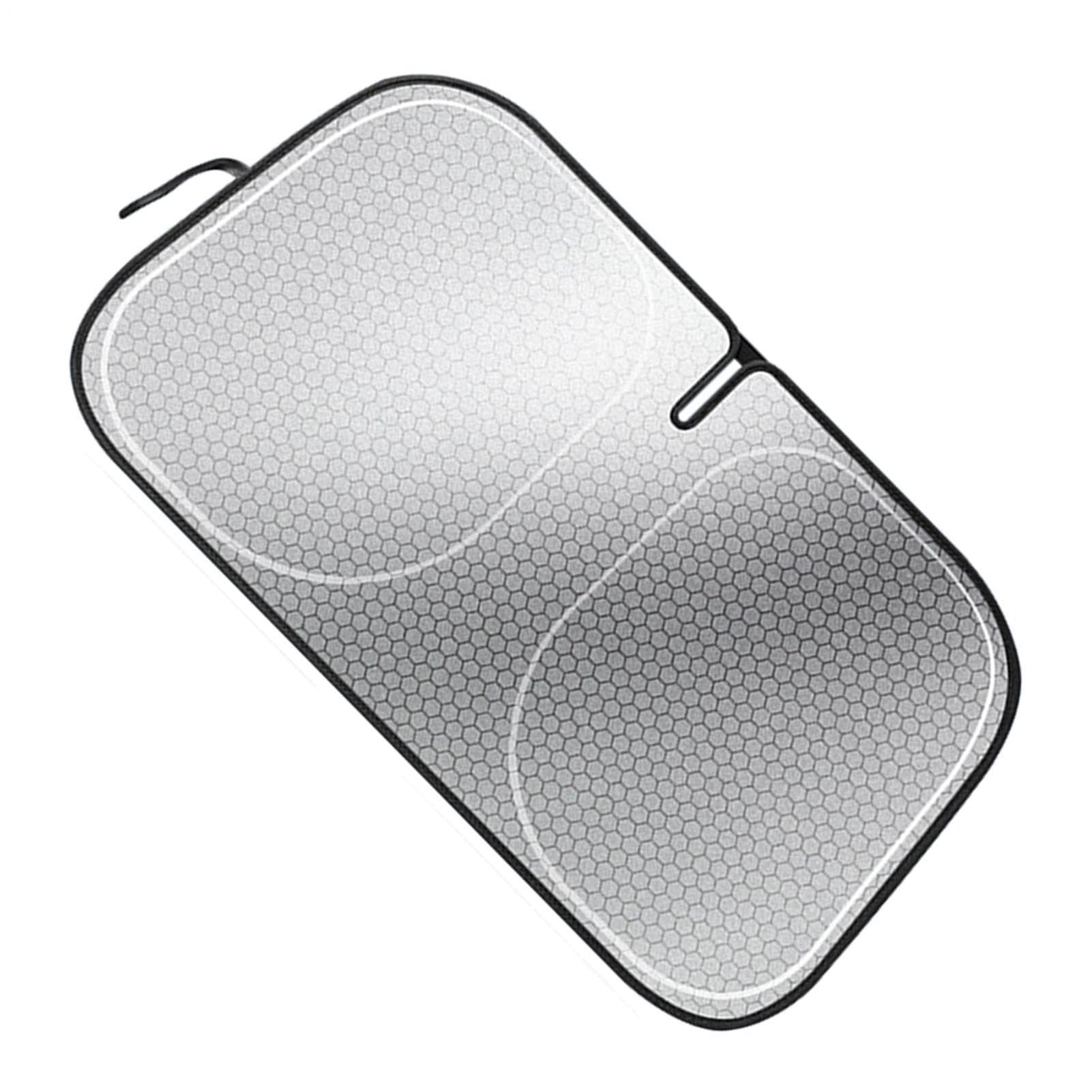 Parasol de parabrisas delantero y protector térmico universal con aislamiento de calor UV 8