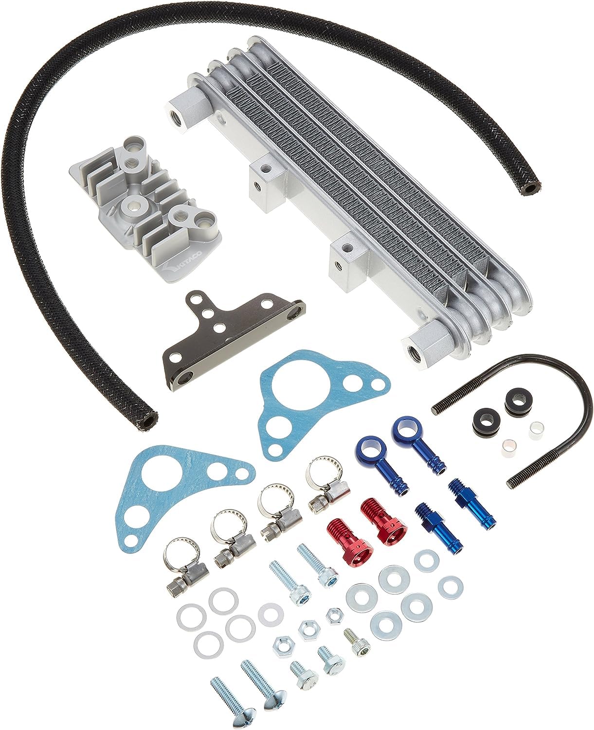Amazon | キタコ(KITACO) ニュースーパーオイルクーラーキット/3段コア
