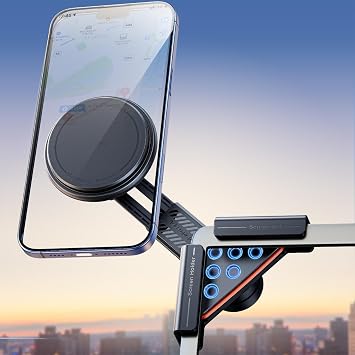 Tesla telefon montaj Tesla Model Y/3 2026 2025 2024 2023 2022, 360   d ner araba aksesuarlar  i in Tesla ekran manyetik telefon tutucu stand , Tesla Model Y Juniper/3 Highland/X/Cybertruck