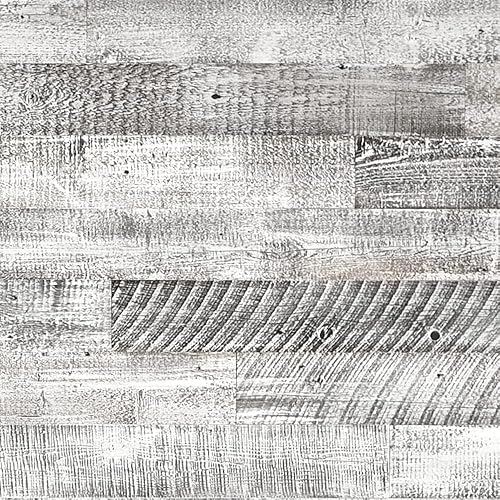 Miniatura 20 de Tablas Shiplap para pared Tablones de madera recuperada para decoración de granja 12 tablones de madera de granero pintados de negro – bricolaje