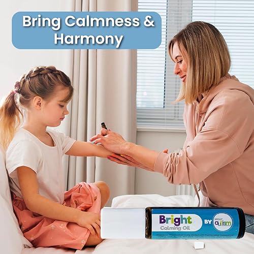 Miniatura 4 de Aceite calmante brillante de Bright Autism - Aceite esencial para niños para aliviar el estrés - Ayuda natural para dormir, suave mezcla orgánica