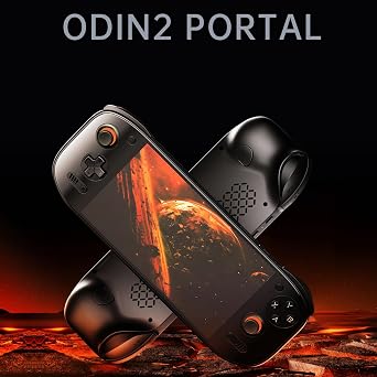 AYN Odin 2 Portal Pro Handheld Game Console: 7 Inch 120Hz OLED, Snapdragon 8 Gen 2, 12GB RAM, 512GB Storage, Android 13, 8000mAh, Retro & Modern Gaming