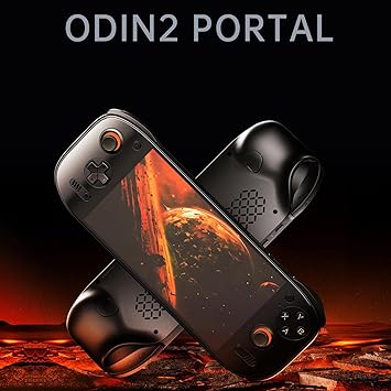 AYN Odin 2 Portal Max Handheld Gaming Console: 7 120Hz OLED, Snapdragon 8 Gen 2, 16GB RAM, 1TB Storage, Android 13, 8000mAh, Retro & Modern Gaming