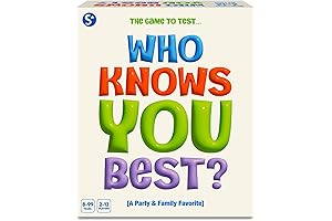 Who Knows You Best Card Game By Skillmatics - A Fun Family Party Game