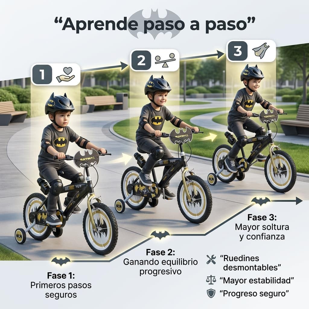 CHILDREN'S BICYCLE 16 TOIMSA TOI16913 BATMAN