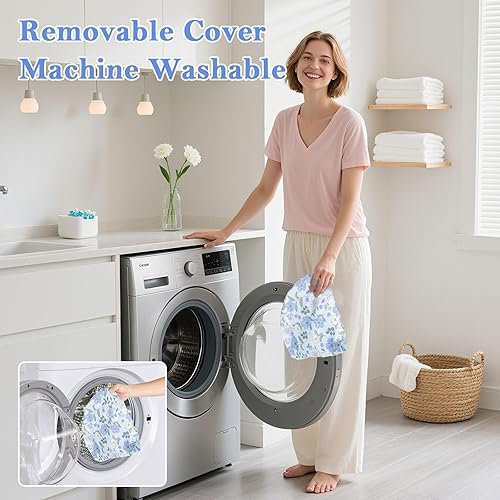 Miniatura 5 de Almohada de lactancia, almohada de lactancia materna con funda de algodón extraíble, almohada de lactancia para mamá más fácil de amamantar