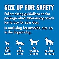 Vista 2 de KONG Puppy - Natural Teething Rubber Chew Toy for Dogs - Stuffable Dog Toy for Extended Playtime - Chew & Fetch Toy for Puppies - for Medium Puppies