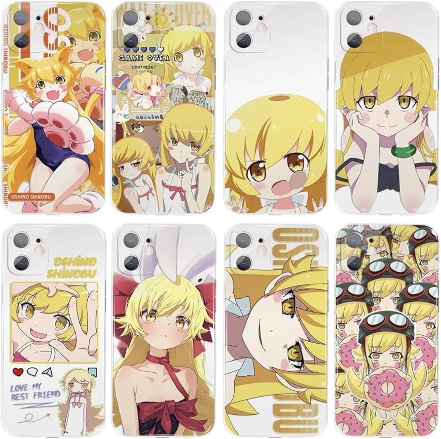 Amazon.co.jp: ZYNE 忍野忍 スマホケース iPhoneケース