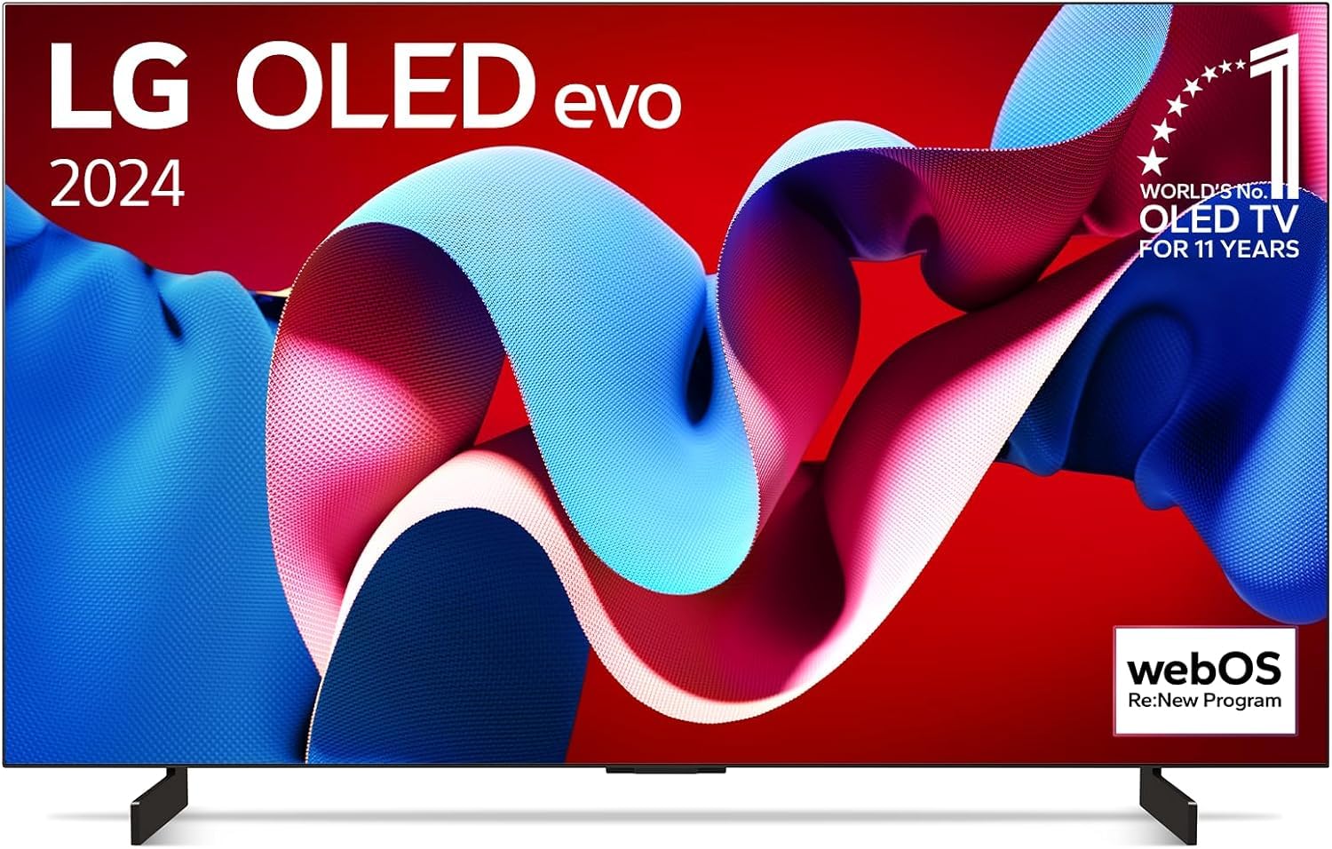 tv oled 42 pollici smart wi-fi schermata nera