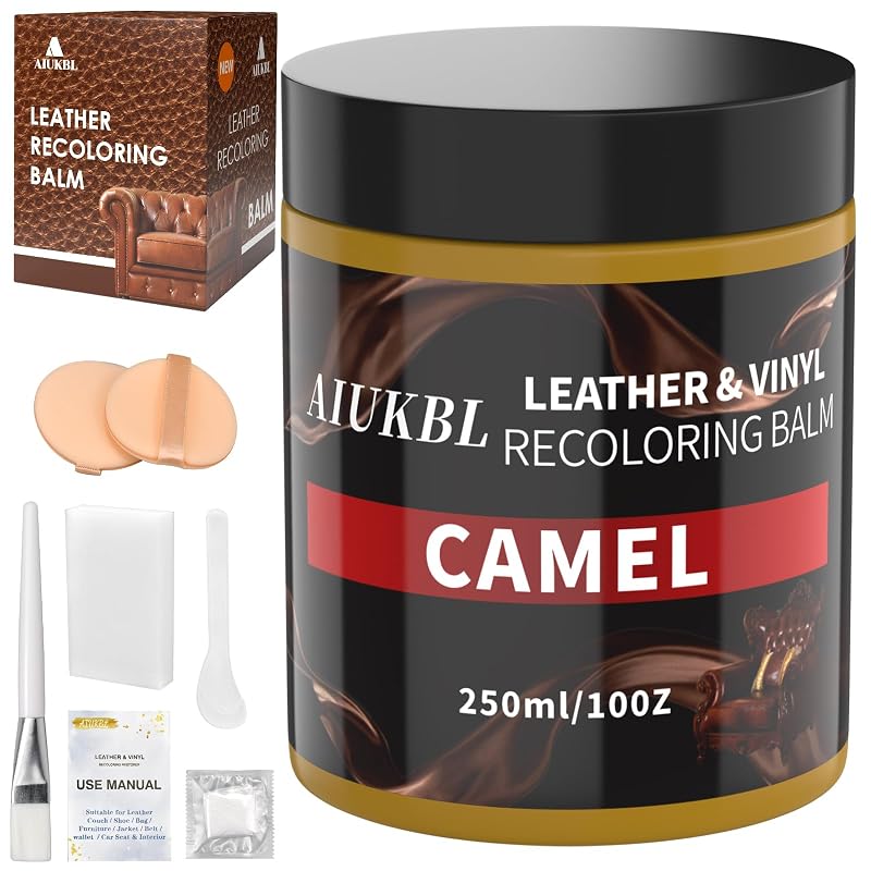 Bálsamo para Renovação da Cor de Couro Camel AIUKBL