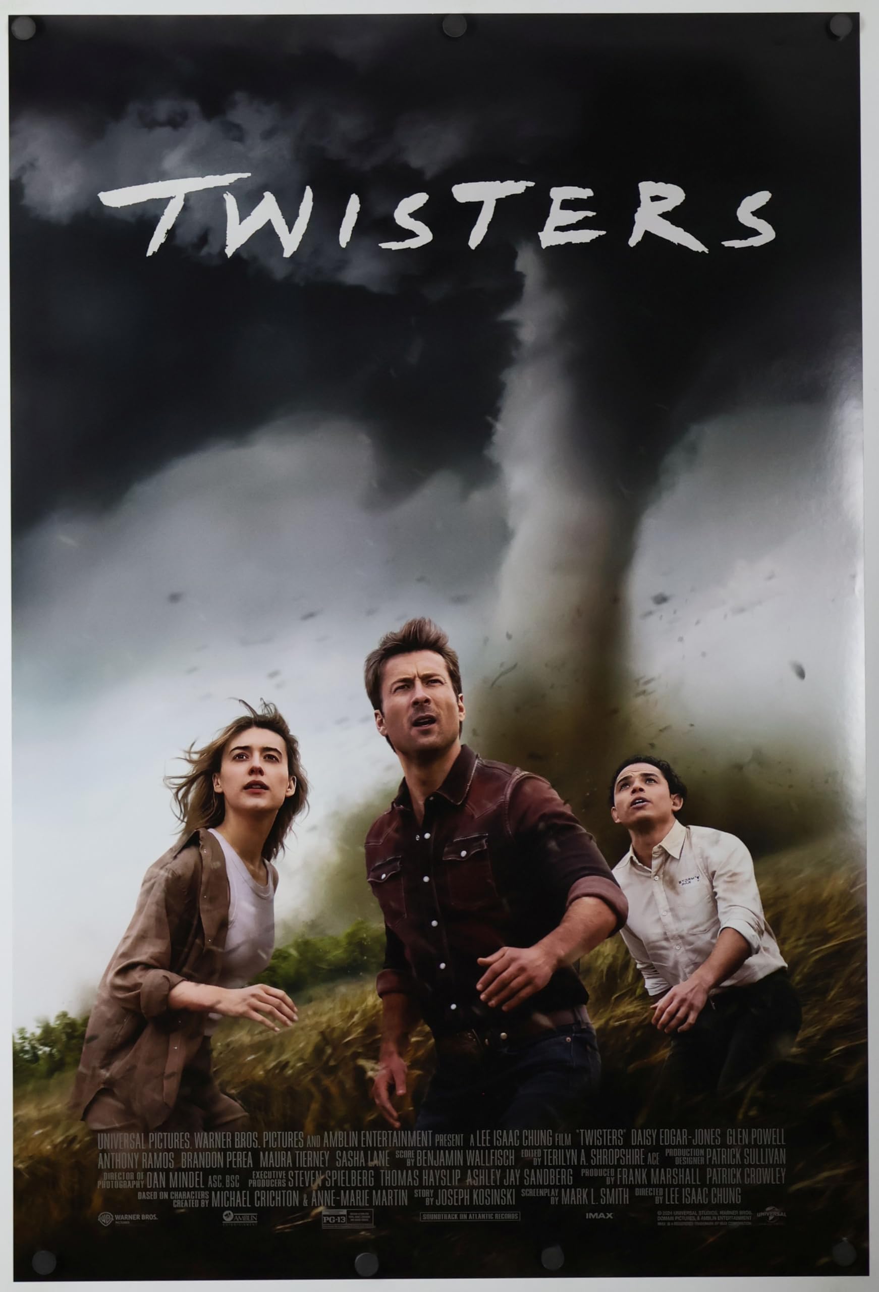 Amazon.com: TWISTERS MOVIE POSTER 2 Sided ORIGINAL Rated Final