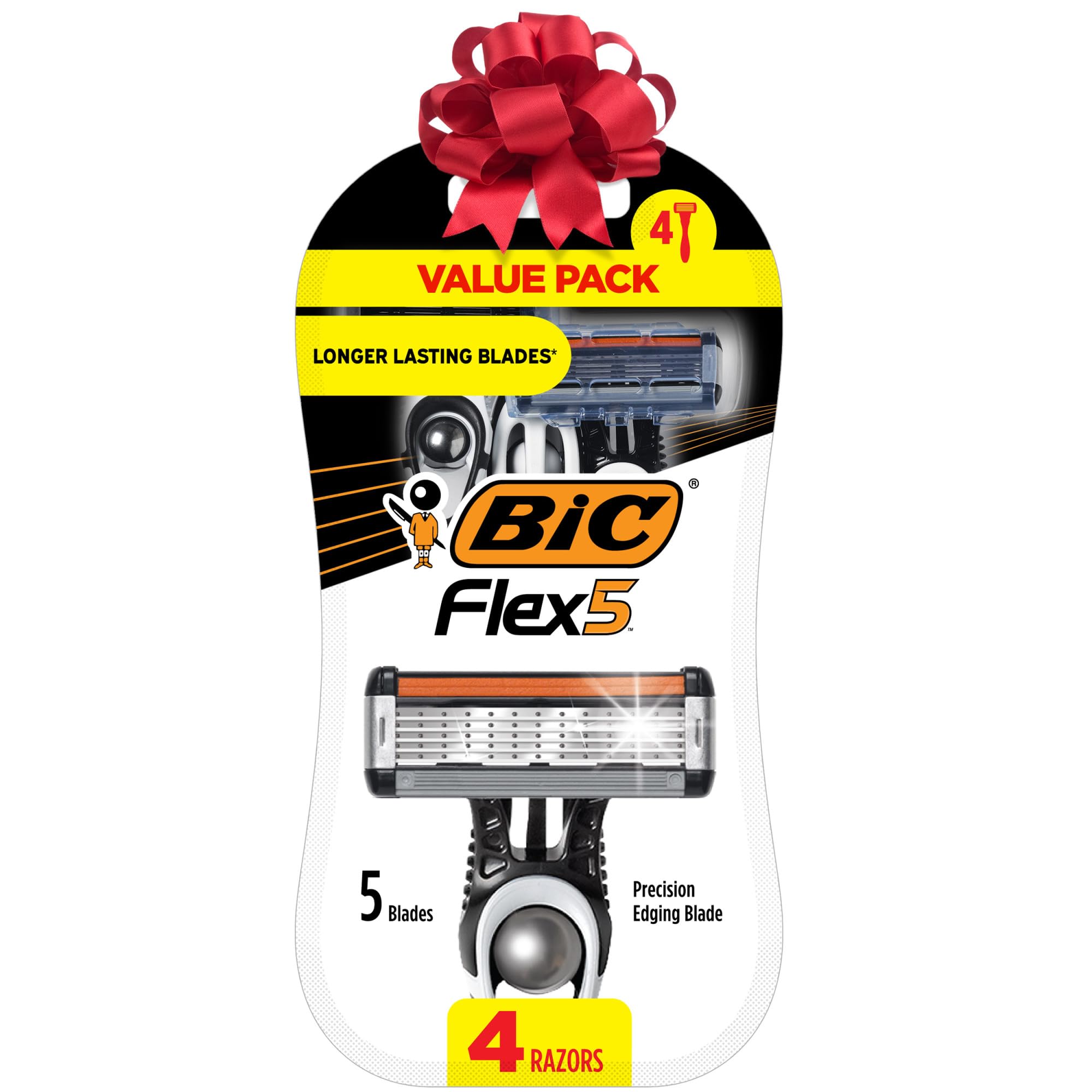 BIC Flex 5 Razor - Sensitive Skin Shave -1