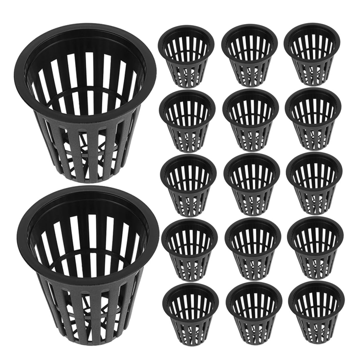 Pots à panier pour culture hydroponique Homoyoyo filet réutilisables jardinage