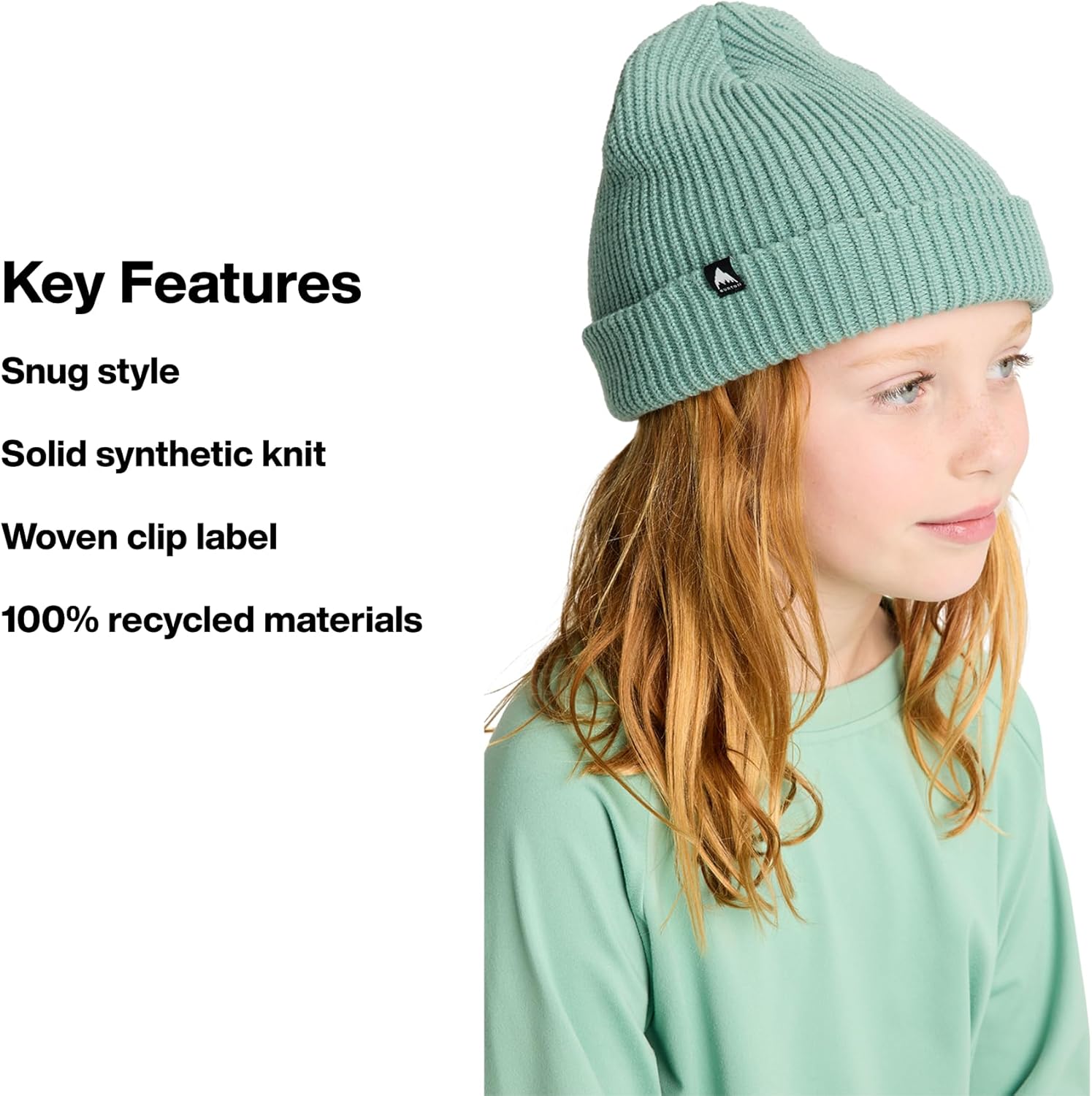 Burton Kids’ 3-Pack Recycled DND Beanie – Unisex Warm Winter Knit Hat for Boys & Girls – One Size - Image 3