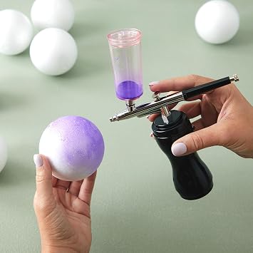 Juvale 3-Inch Foam Balls for Crafts - Smooth Foam Balls for Painting, Easy-to-Cut Craft Supply & Educational Classroom Supply - 3 in, Pack of 24, White