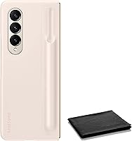 Vista 2 de Samsung Funda protectora para teléfono Galaxy Z Fold4 (solamente), funda protectora para teléfono con soporte para ver las manos libres