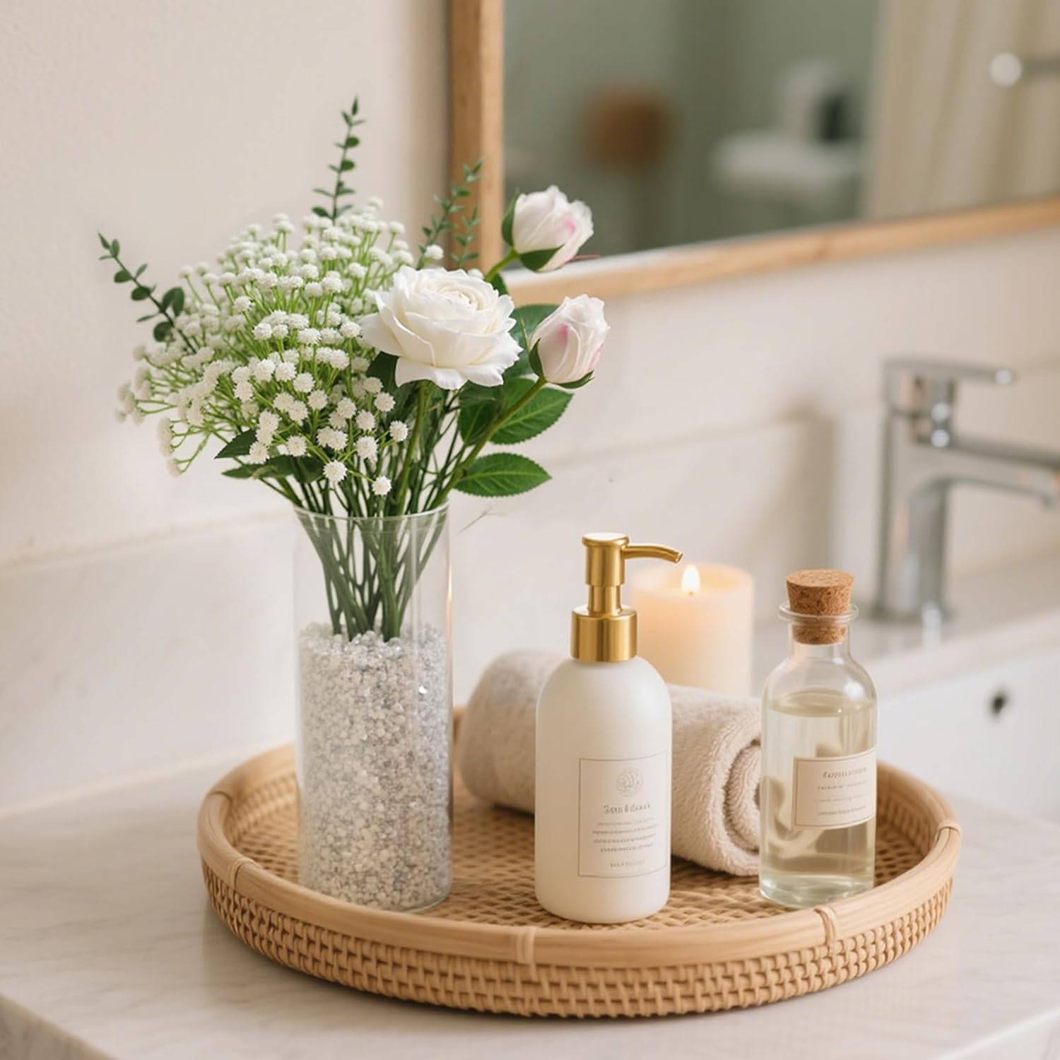 DomeStar 30PCS Artificial Eucalyptus Stems, 15" Fake Greenery Branches Bulk, Lifelike Eucalyptus Leaves for Wedding Bouquets, Table Centerpieces, Wreath DIY Crafts - Image 7